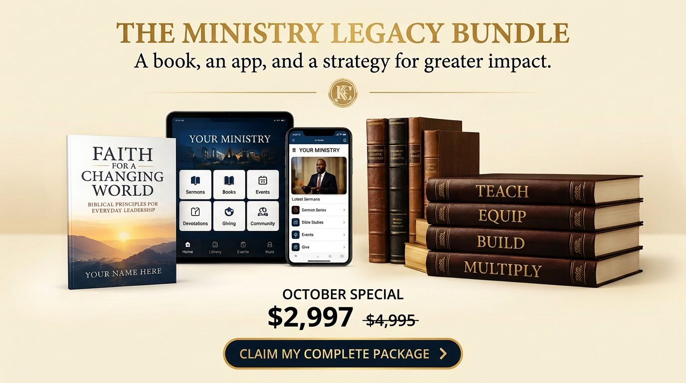 The Ministry Legacy Bundle — $2,997